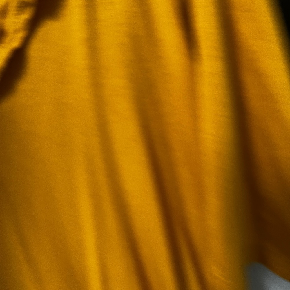 LOFT Women's Golden Ruffle Blouse - Picture 2 of 5